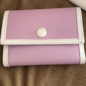 Used coach small lavender wallet
